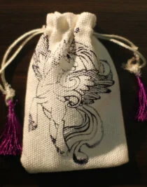 Pouches Unicorn Silver